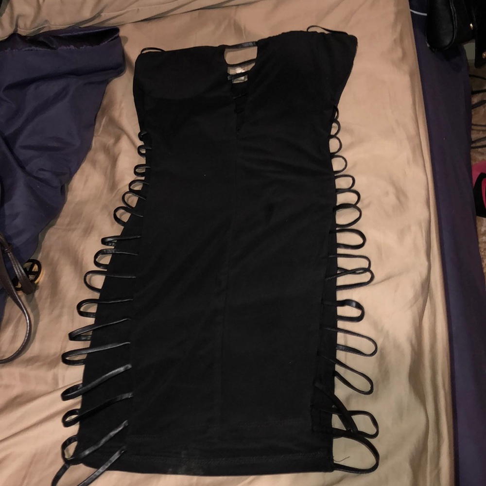 Sexy black dress